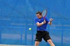 Men's Tennis vs Stonehill  Wheaton College Men's Tennis vs Stonehill College. - Photo by: KEITH NORDSTROM : Wheaton, Tennis
